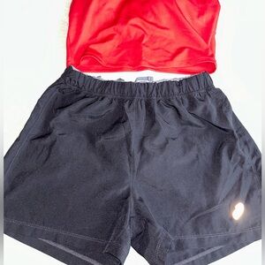 Asics Black Athletic Shorts